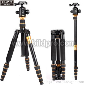 Aluminum tripod with rubber foot